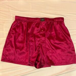 American Eagle Outfitters Red Boxers Silky Comfort
